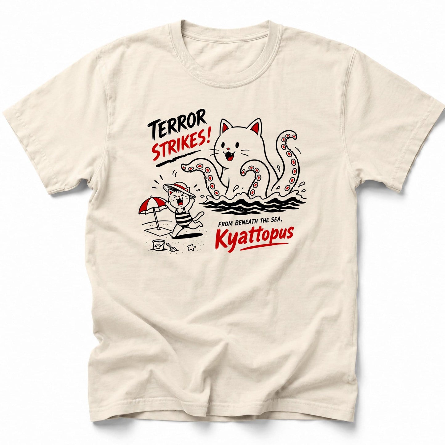 Octo Strike T-Shirt Ivory / S 32661143839735588272 T-Shirt