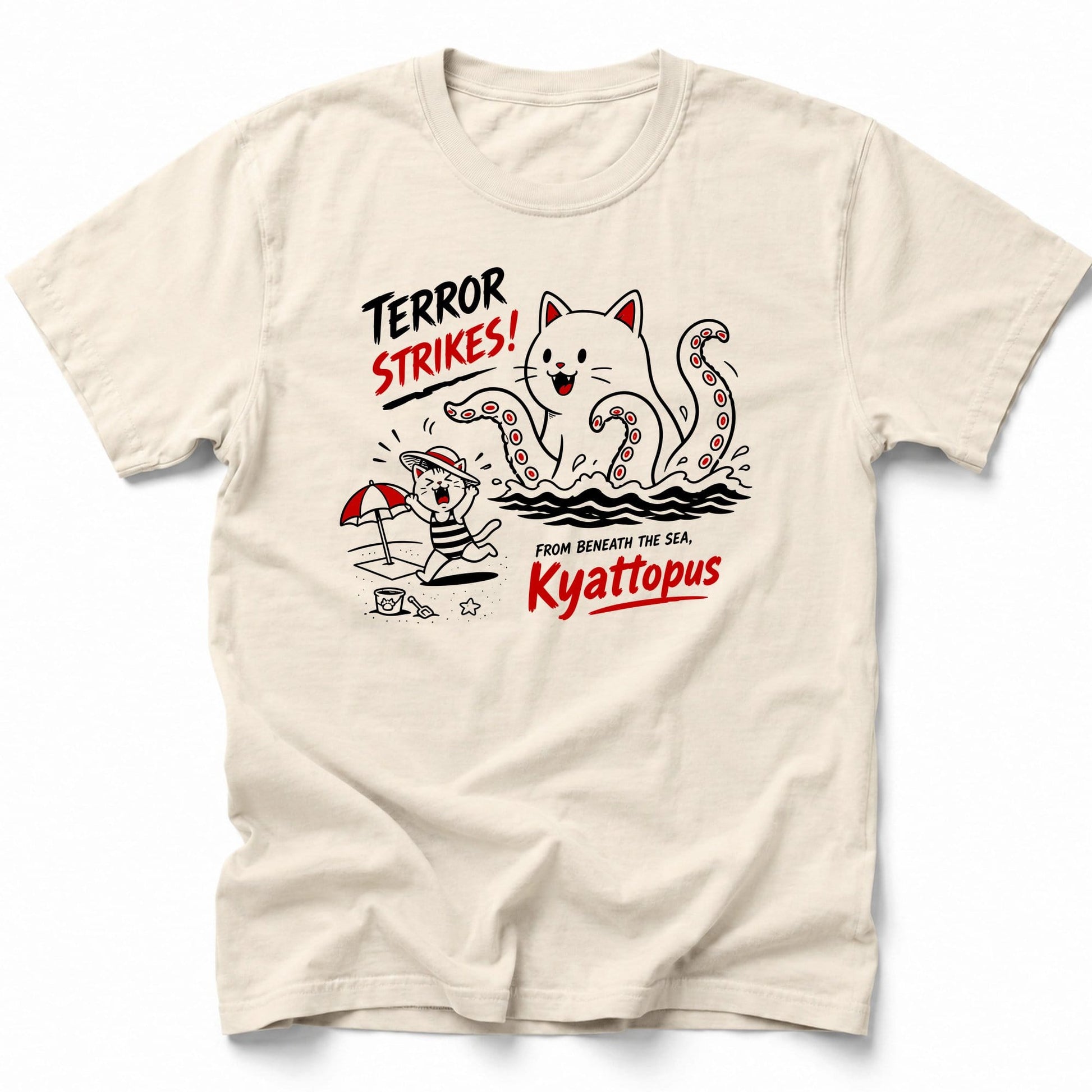 Octo Strike T-Shirt Ivory / S 32661143839735588272 T-Shirt