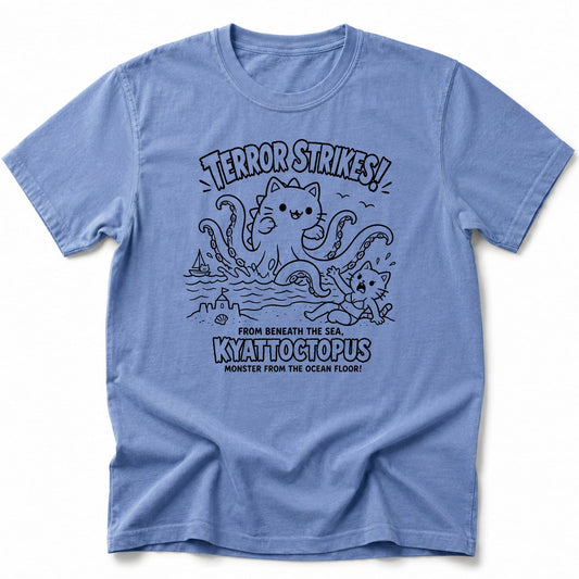 Octo Terror T-Shirt Blue Jean / S 27492082556057594249 T-Shirt