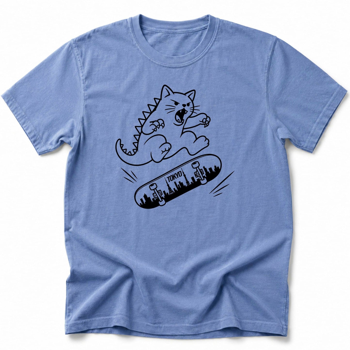 Ollie Kaiju T-Shirt Blue Jean / S 97162216772605955315 T-Shirt