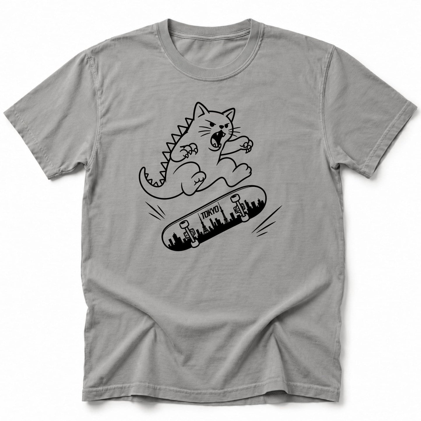 Ollie Kaiju T-Shirt Grey / S 31326527590251828368 T-Shirt