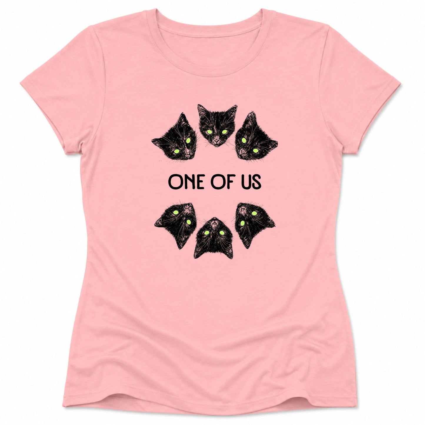 One Of Us Womens Tee S / Pink 22631407633186325019 T-Shirt