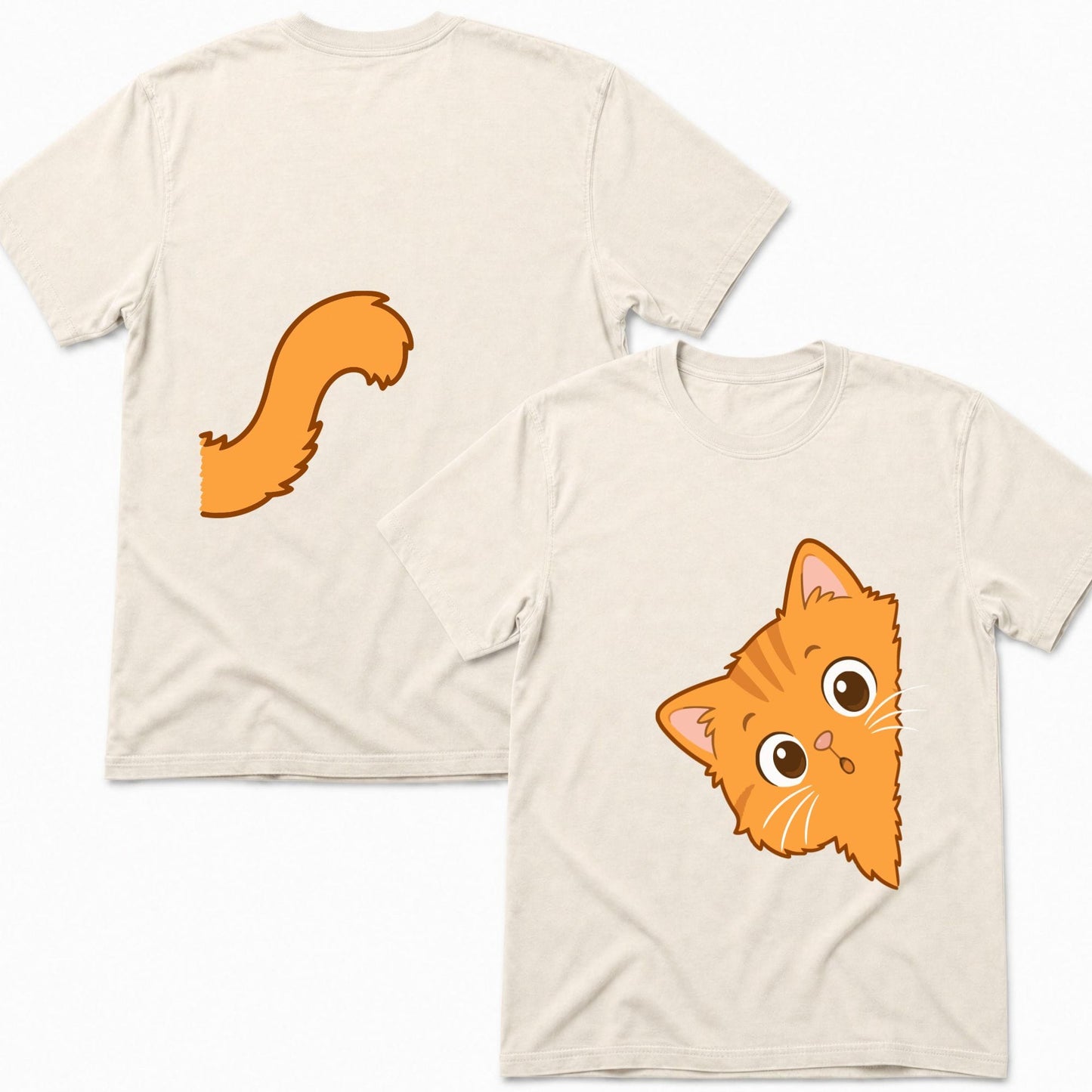 One Orange Brain Cell T-shirt Ivory / S 17868367919142700461 T-Shirt