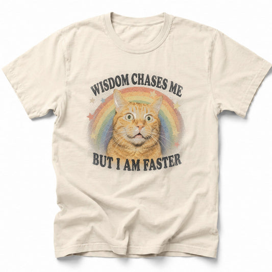 Orange Wisdom T-Shirt Ivory / S 30576778283666394555 T-Shirt