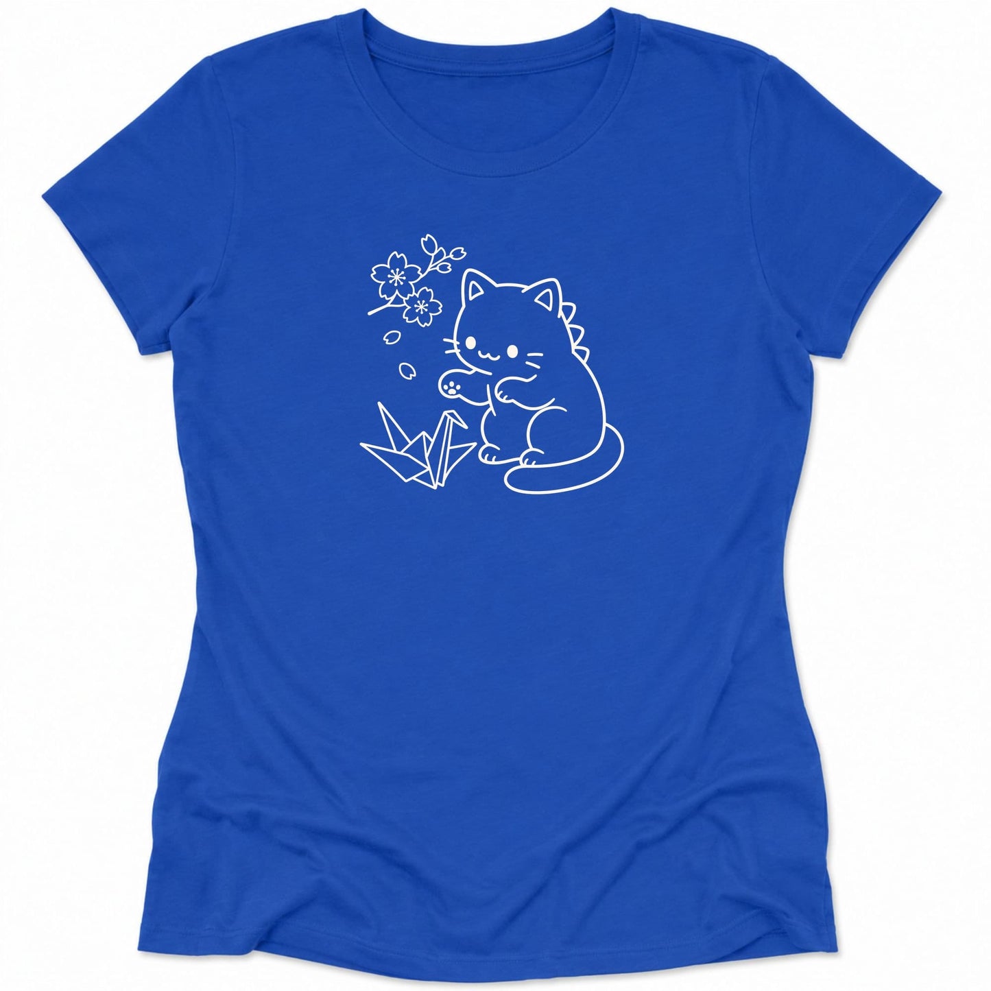 Origami Womens Tee S / True Royal 17140223954417113948 T-Shirt