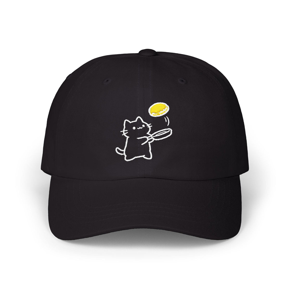 Pankekki Embroidered Classic Cap — Black & Navy Black / One size 60073274429436322816 Hats