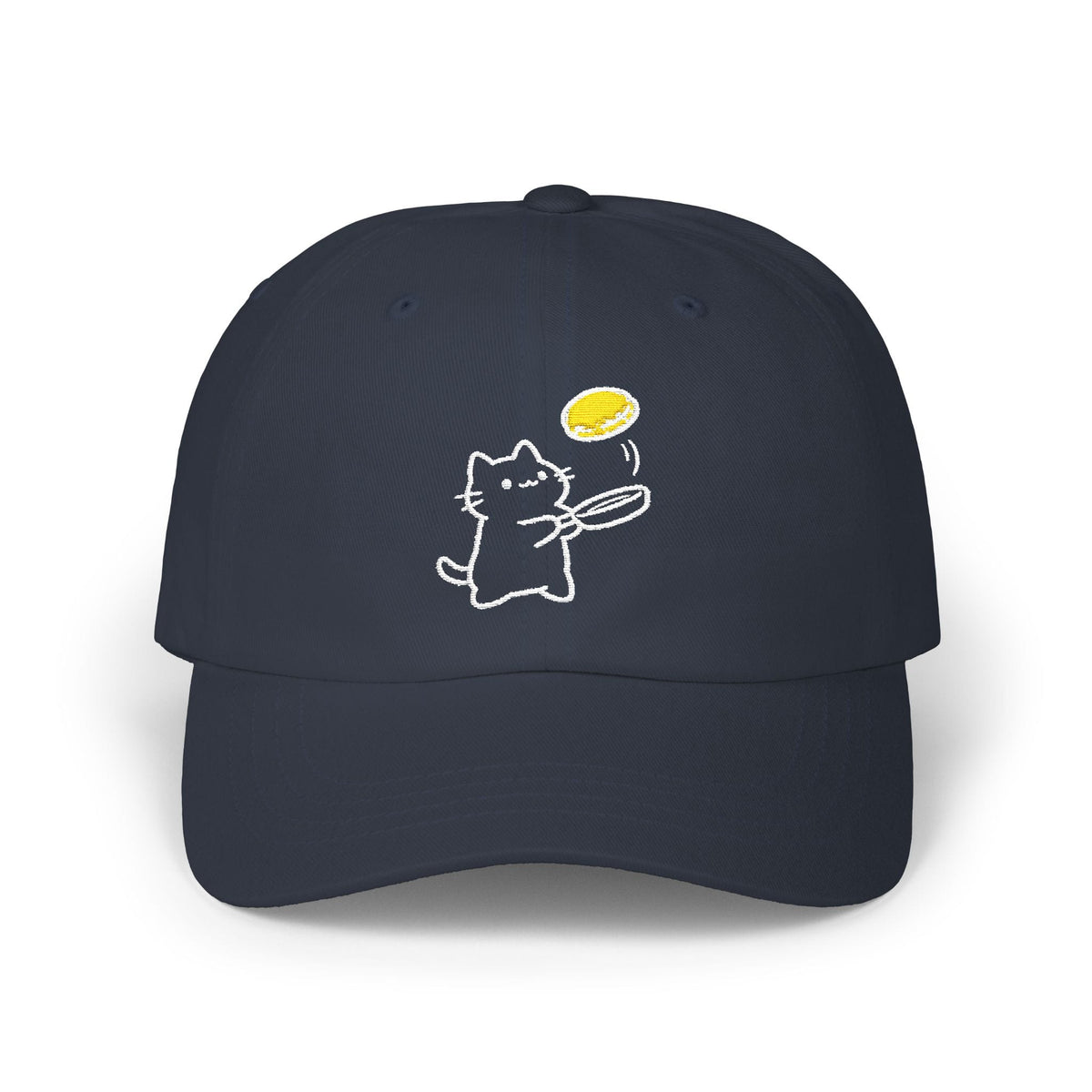 Pankekki Embroidered Classic Cap — Black & Navy Navy / One size 13420620818988239974 Hats