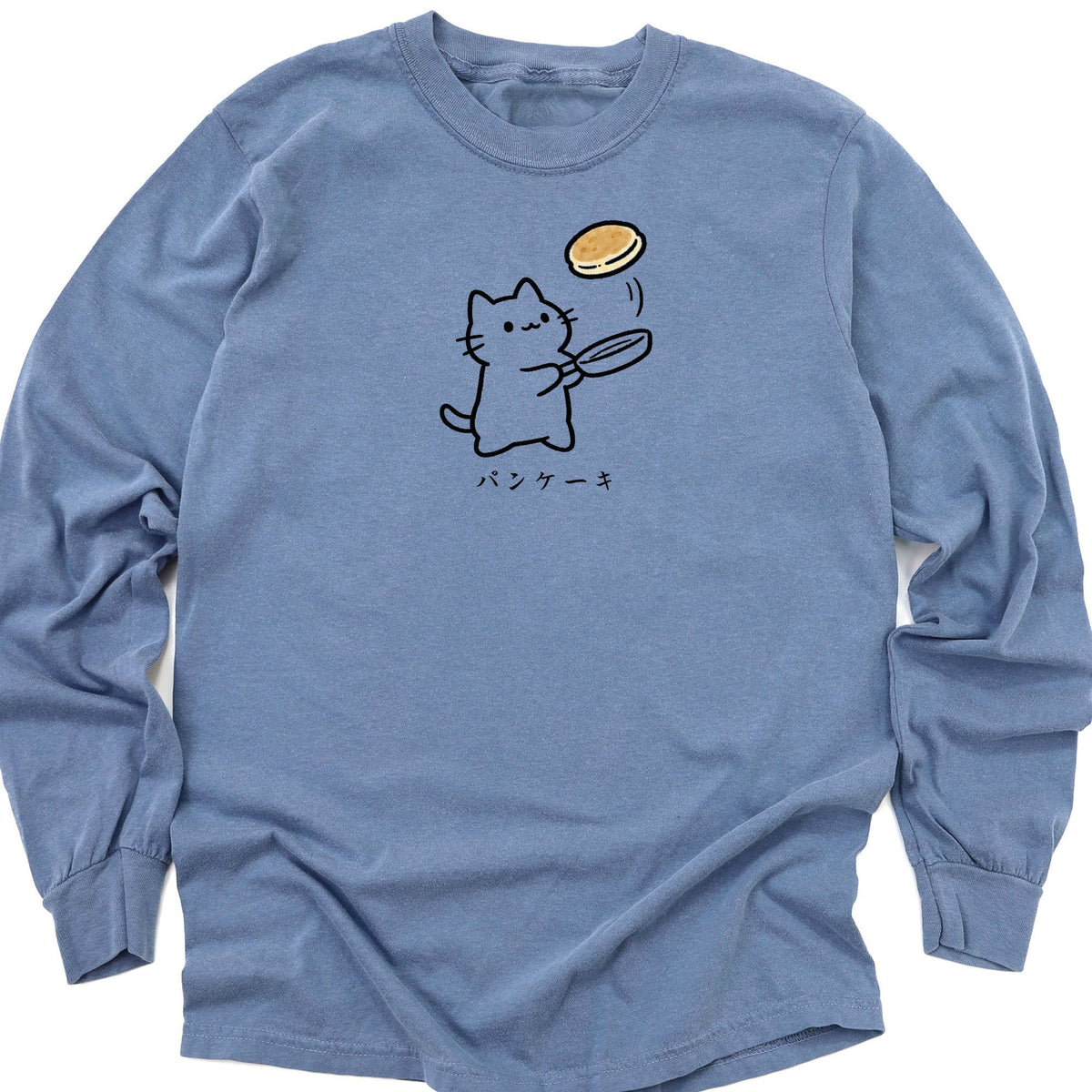 Pankekki Long Sleeve Blue Jean / M 23061926648252538978 Long-sleeve