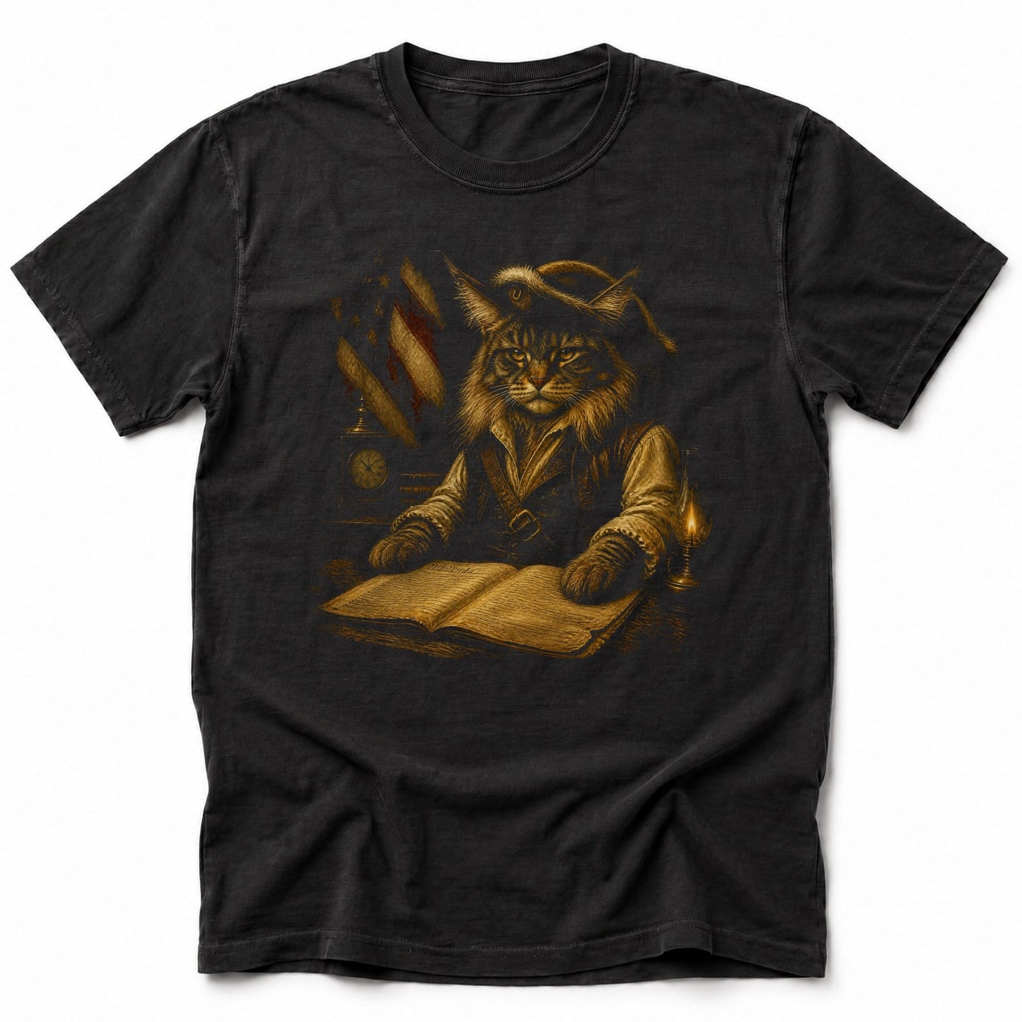 Pawmas Jefferson T-Shirt Black / S 10597597819040144203 T-Shirt
