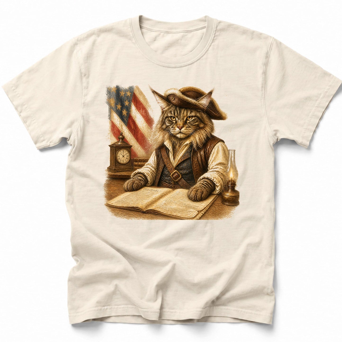 Pawmas Jefferson T-Shirt Ivory / S 41042292337297591929 T-Shirt