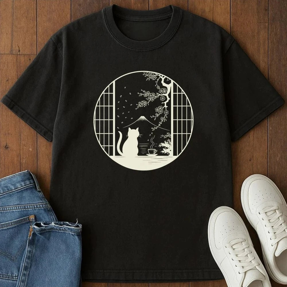 Paws And Peace T-Shirt Black / S 26018008502962169281 T-Shirt