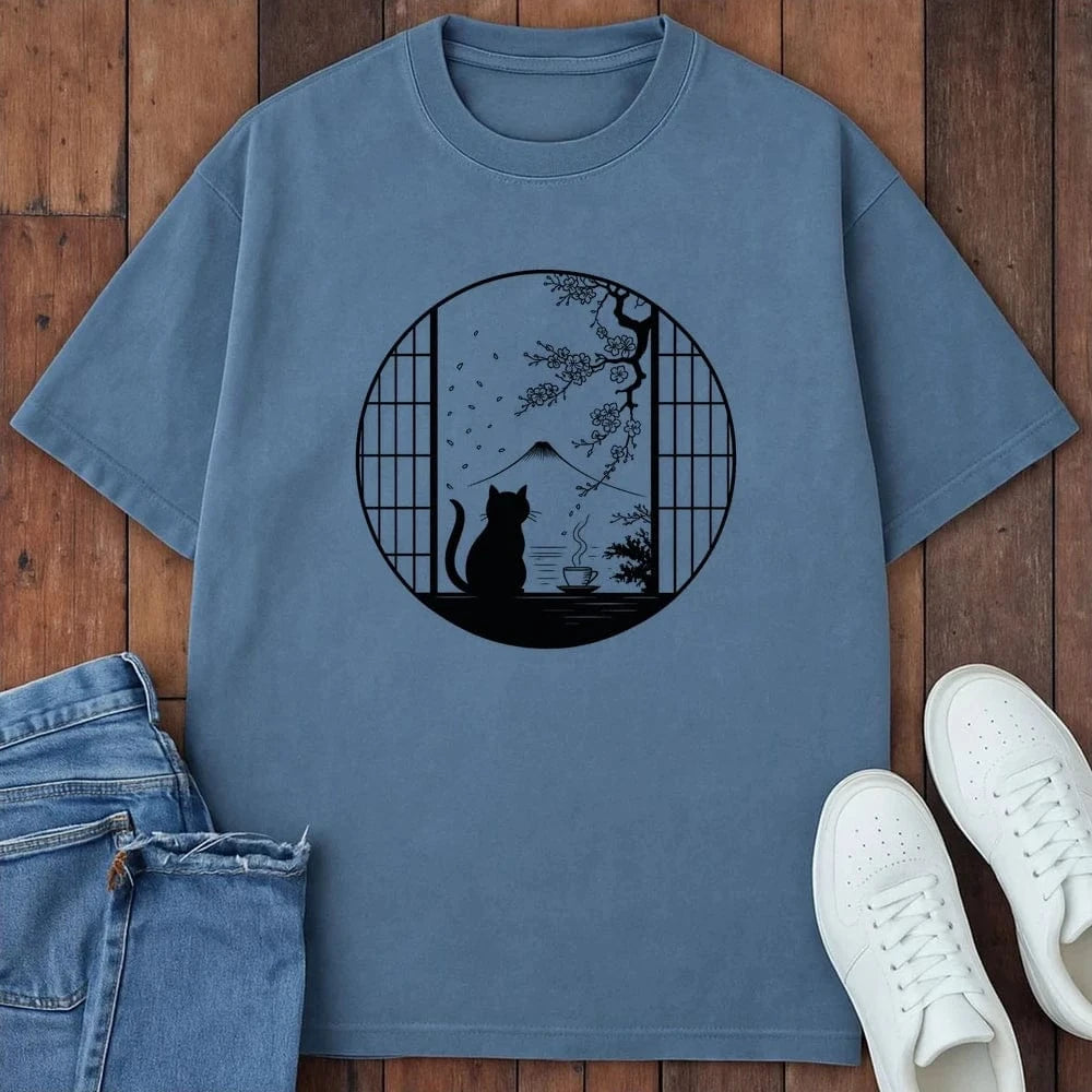 Paws And Peace T-Shirt Blue Jean / S 30249963711682549437 T-Shirt