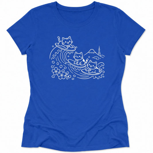 Paws Up Womens Tee S / True Royal 29279266233864514986 T-Shirt