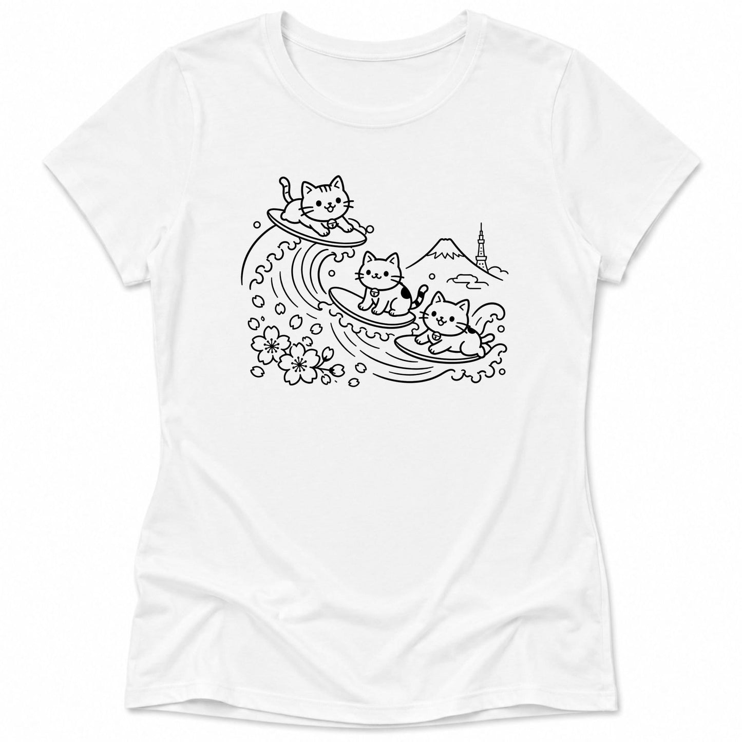 Paws Up Womens Tee S / White 58622592111096703657 T-Shirt