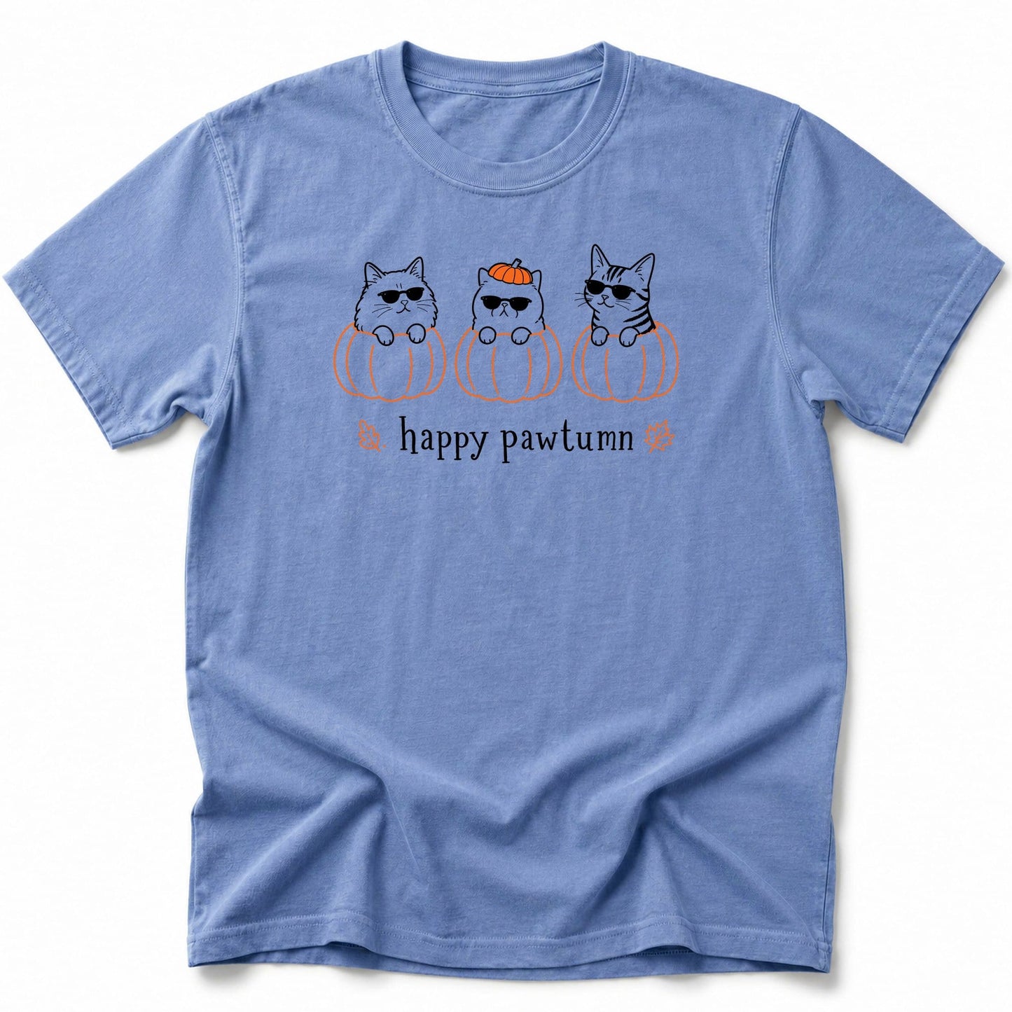 Pawtumn T-Shirt Blue Jean / S 83371483839745190088 T-Shirt