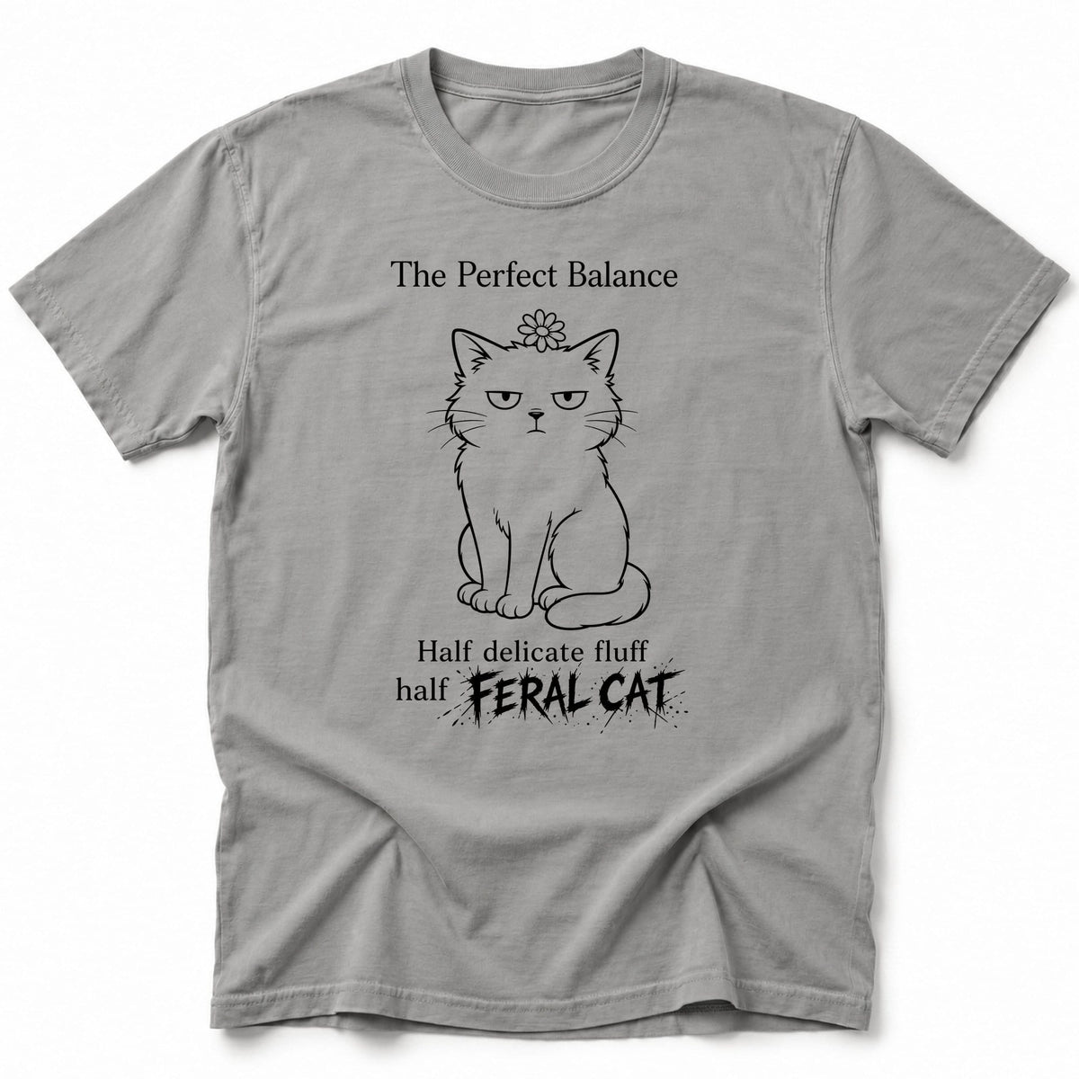 Perfect Balance T-Shirt Grey / S 21026578203937456658 T-Shirt