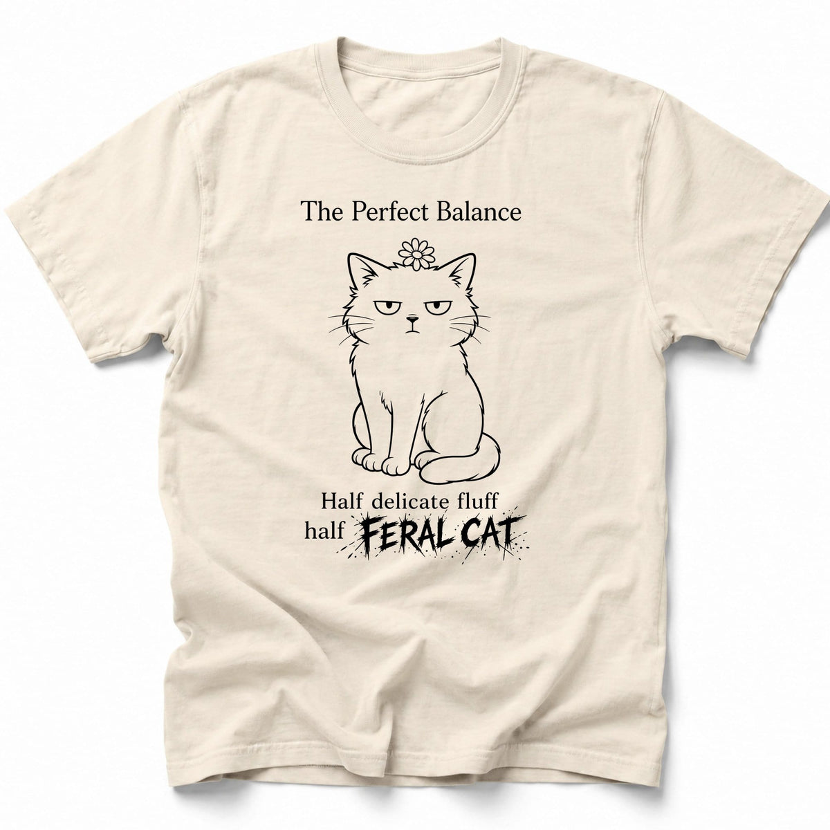 Perfect Balance T-Shirt Ivory / S 96534077295877509947 T-Shirt