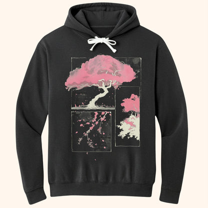 Petals In Frame Hoodie Black / S 43144099515130320875 Hoodie