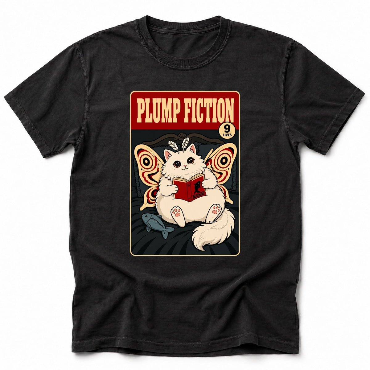 Plump Fiction T-Shirt Black / S 13557382851015155778 T-Shirt