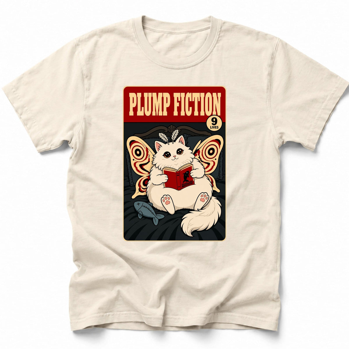 Plump Fiction T-Shirt Ivory / S 18095747586228457662 T-Shirt