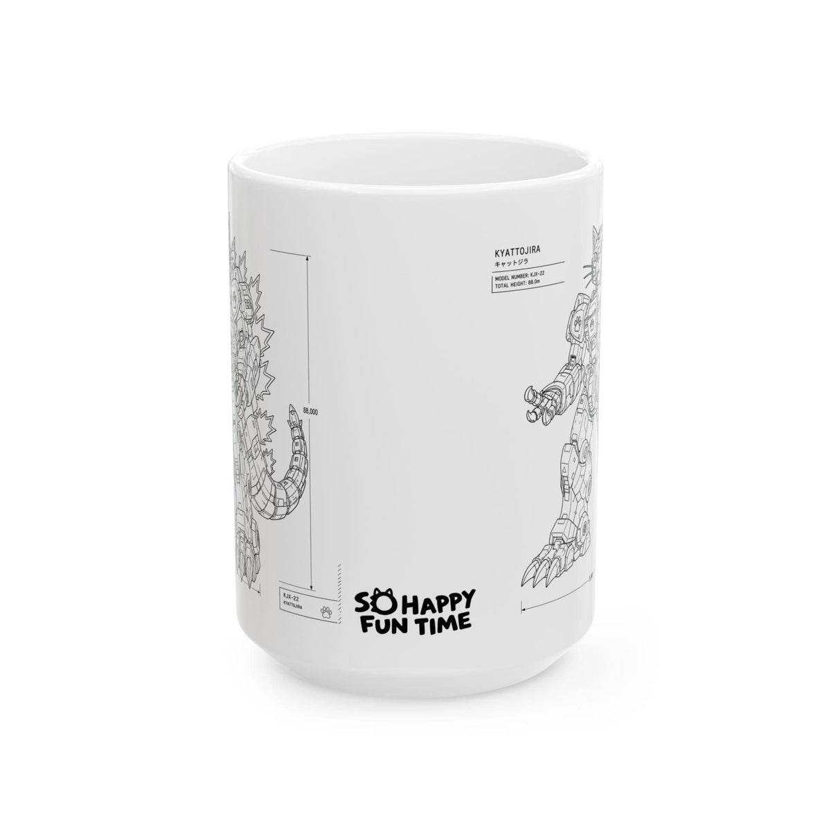 Project K White Mug (15oz) 15oz 30816326257512846942 Mug
