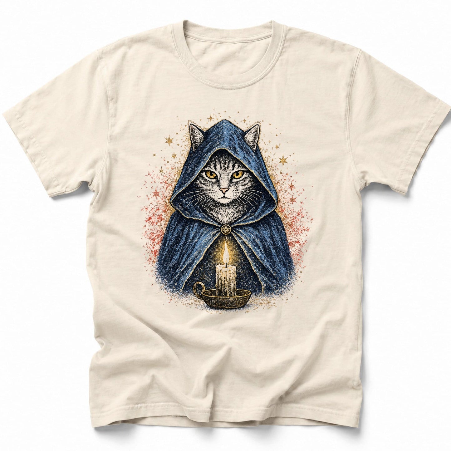Purranormal Paws T-Shirt Ivory / S 12957487465939393236 T-Shirt