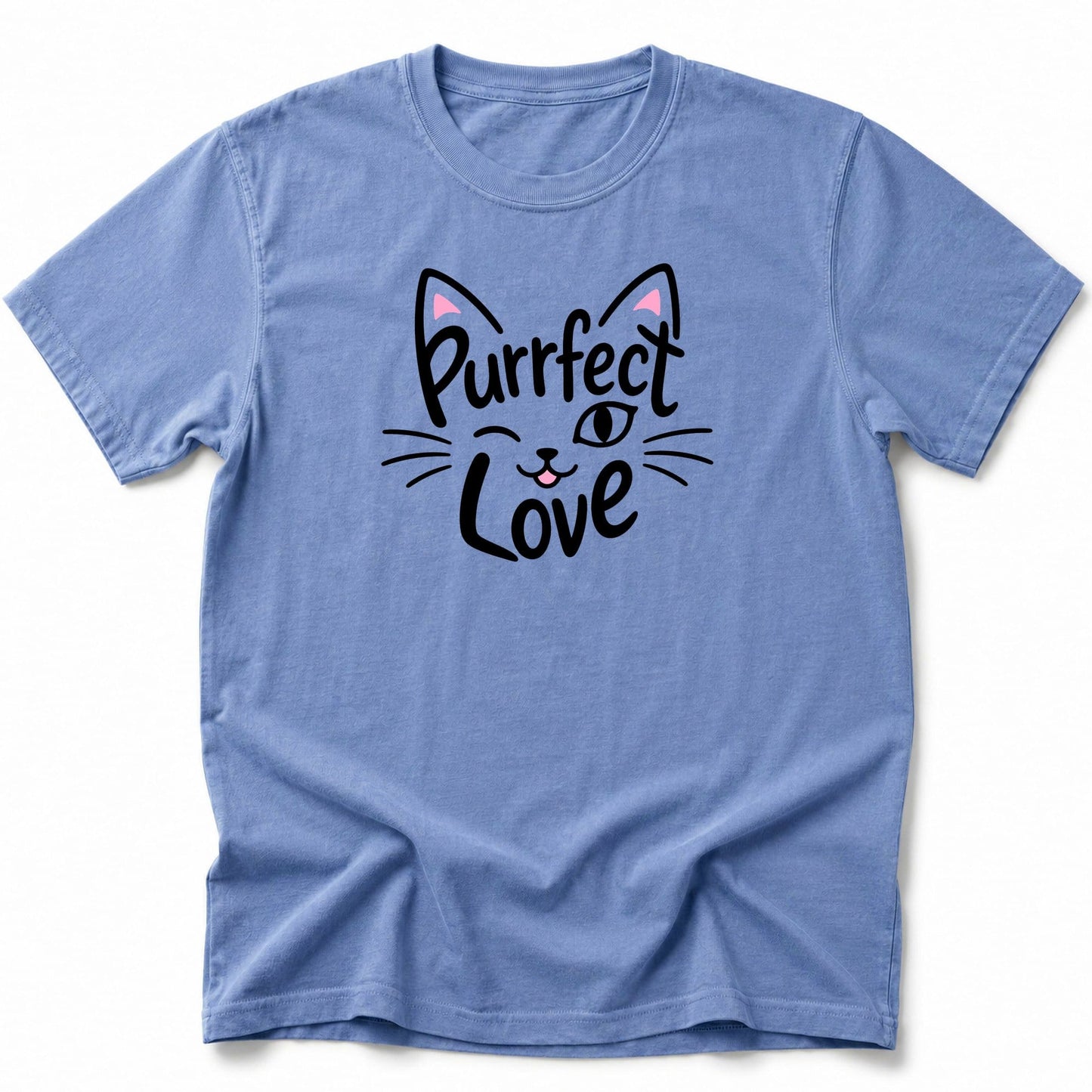 Purrfect Love T-Shirt Blue Jean / S 31152253105025347803 T-Shirt