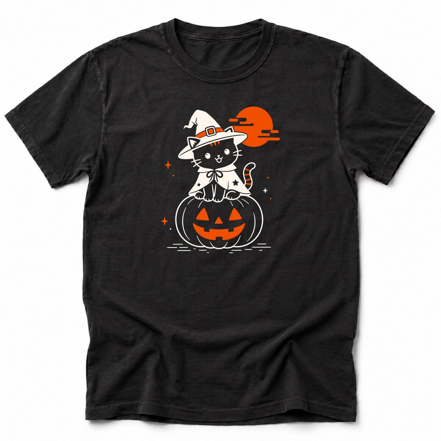 Purrfect Pumpkin T-Shirt Black / S 13460223196688572070 T-Shirt