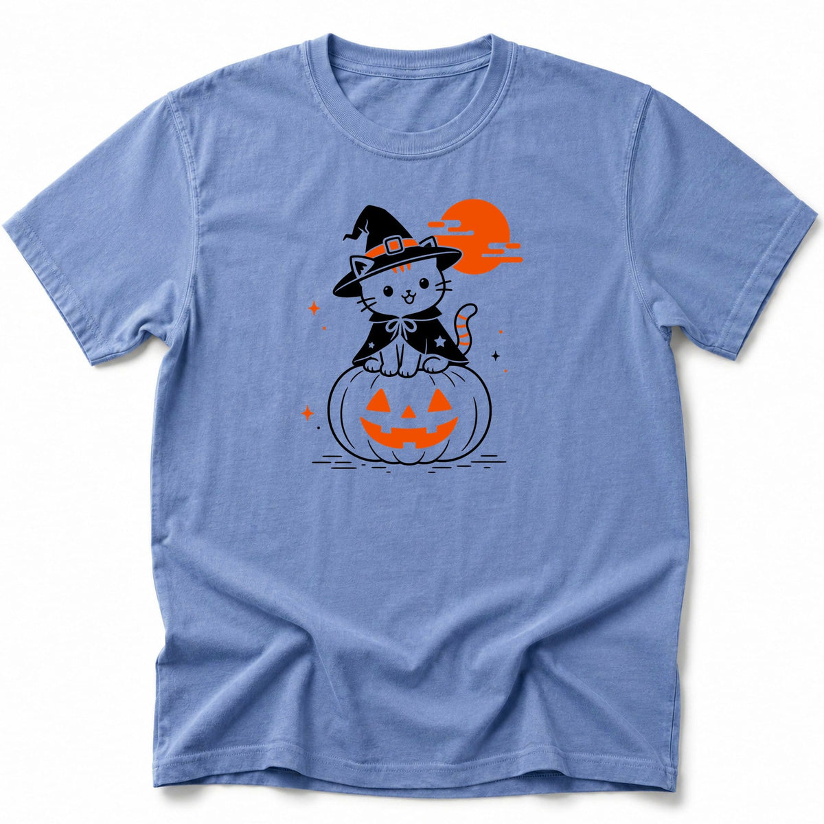 Purrfect Pumpkin T-Shirt Blue Jean / S 44926013761149399200 T-Shirt