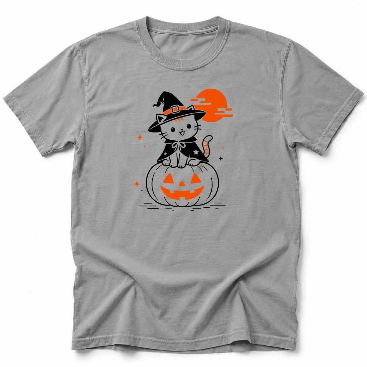 Purrfect Pumpkin T-Shirt Grey / S 67328172485100470707 T-Shirt