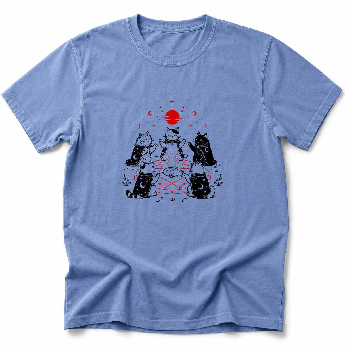 Purrfect Sacrifice T-Shirt Blue Jean / S 32780746737493124297 T-Shirt