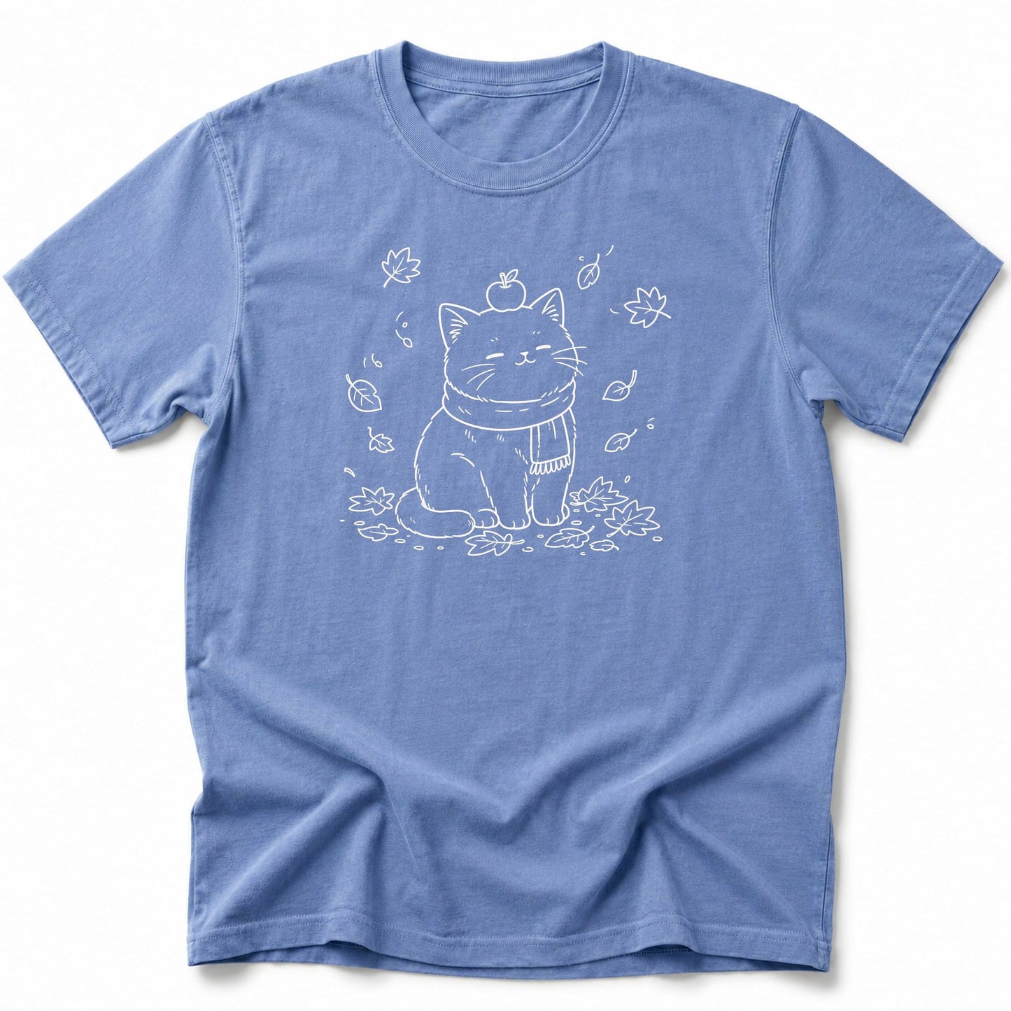 Purrfectly Autumn T-Shirt Blue Jean / S 20067264282559941678 T-Shirt