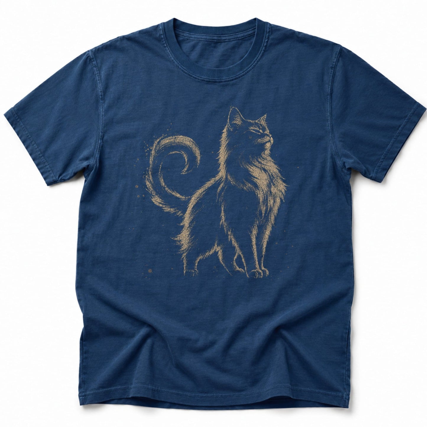 Purrfectly Inked 2 T-Shirt Navy / S 31367746847519674157 T-Shirt