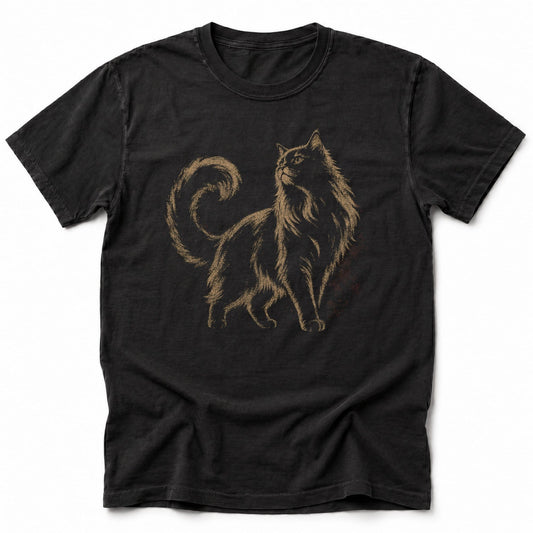 Purrfectly Inked 3 T-Shirt Black / S 25859325740405660190 T-Shirt