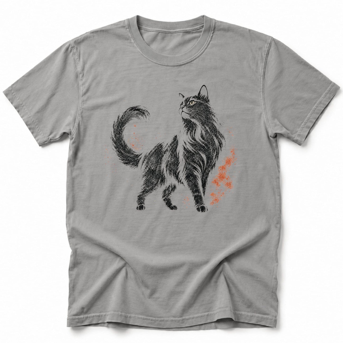 Purrfectly Inked 3 T-Shirt Grey / S 33923527274313793917 T-Shirt