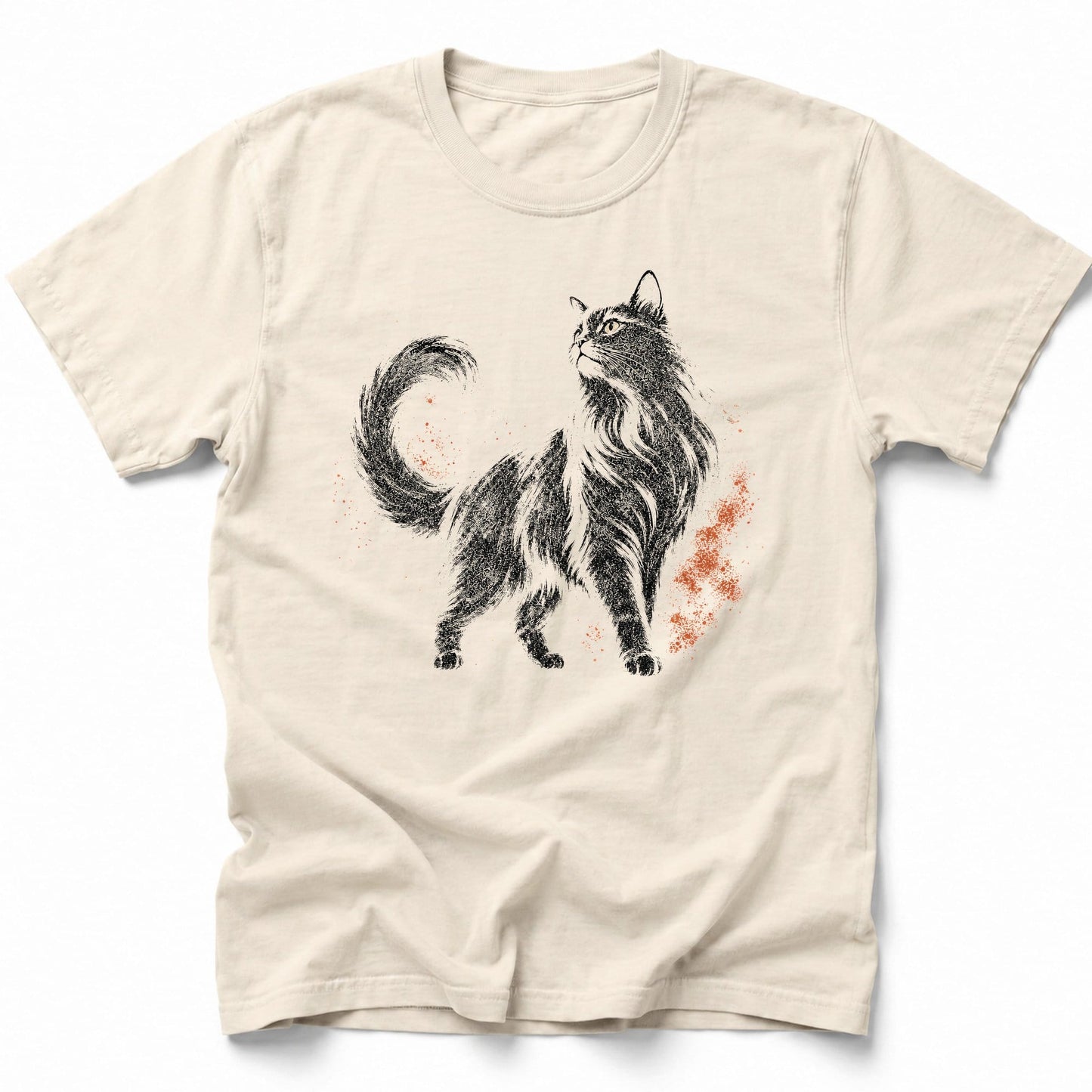 Purrfectly Inked 3 T-Shirt Ivory / S 42173422400255905720 T-Shirt