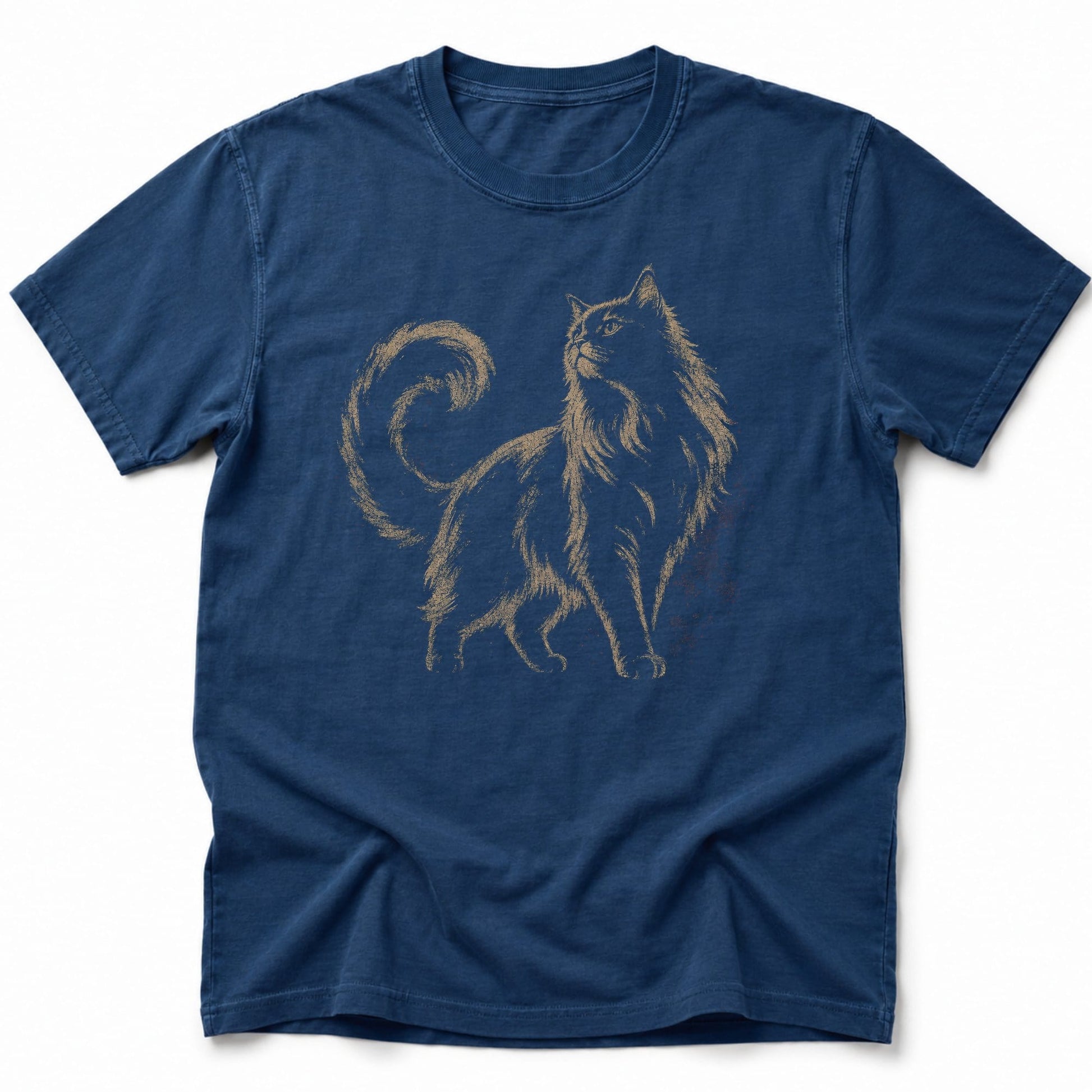 Purrfectly Inked 3 T-Shirt Navy / S 26381985807215654707 T-Shirt
