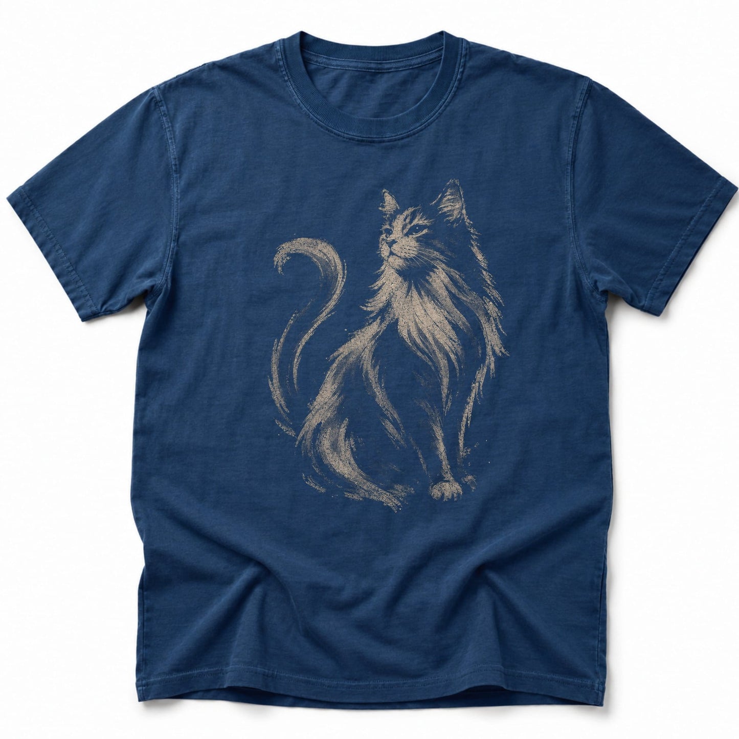 Purrfectly Inked T-Shirt Navy / S 12690411200226706302 T-Shirt