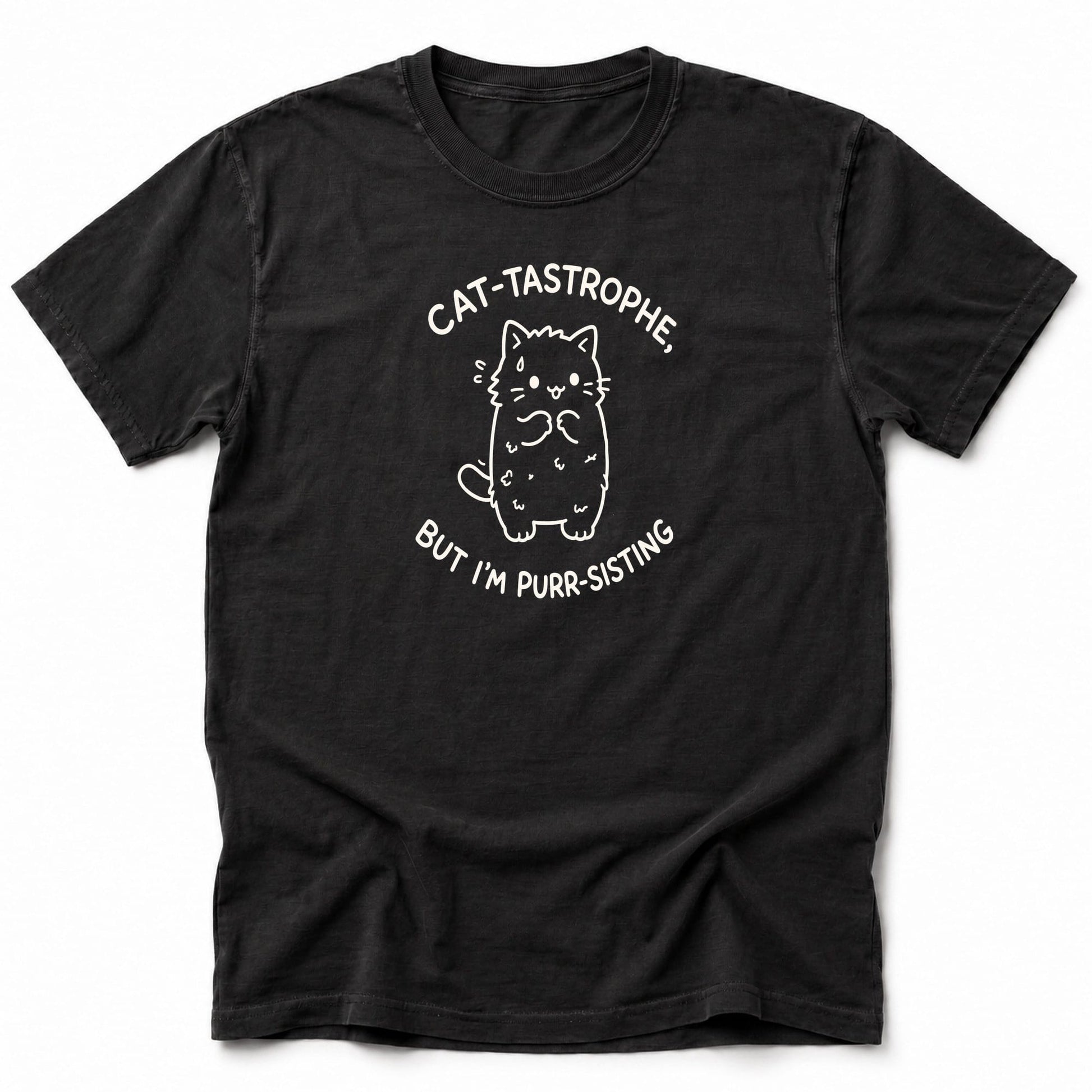 Purrsisting T-Shirt Black / S 10999609662233160488 T-Shirt