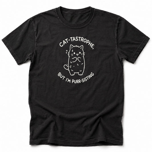 Purrsisting T-Shirt Black / S 10999609662233160488 T-Shirt