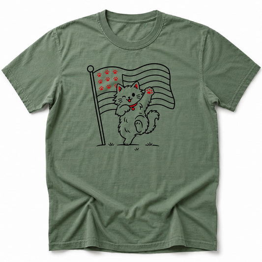 Purrtriotic Dance T-Shirt