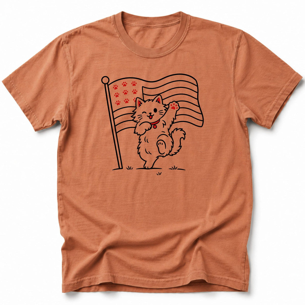 Purrtriotic Dance T-Shirt Yam / S 87133171490507860987 T-Shirt
