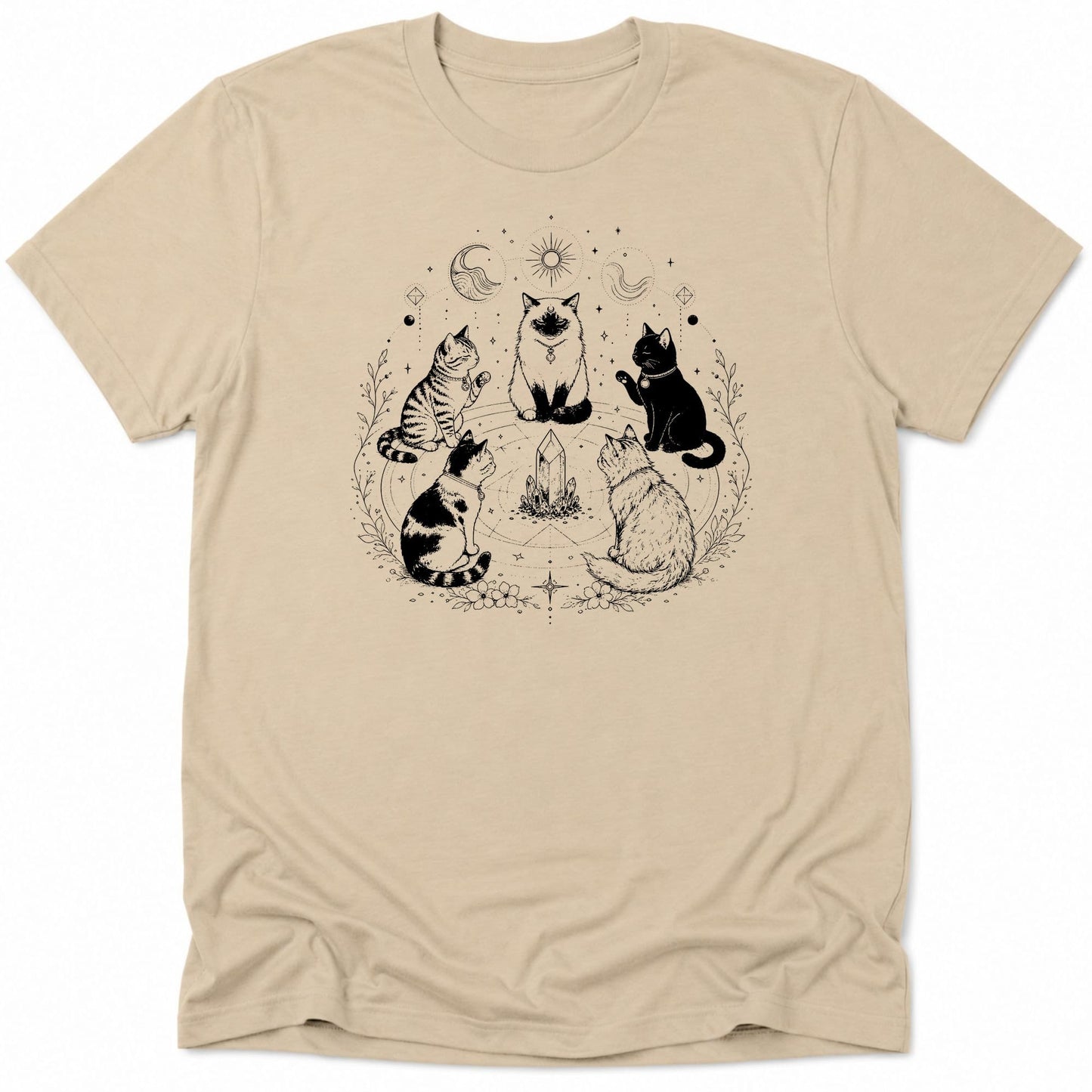 Purrvoyance Everyday Softstyle Tee Sand / S 29288811385359334263 T-Shirt