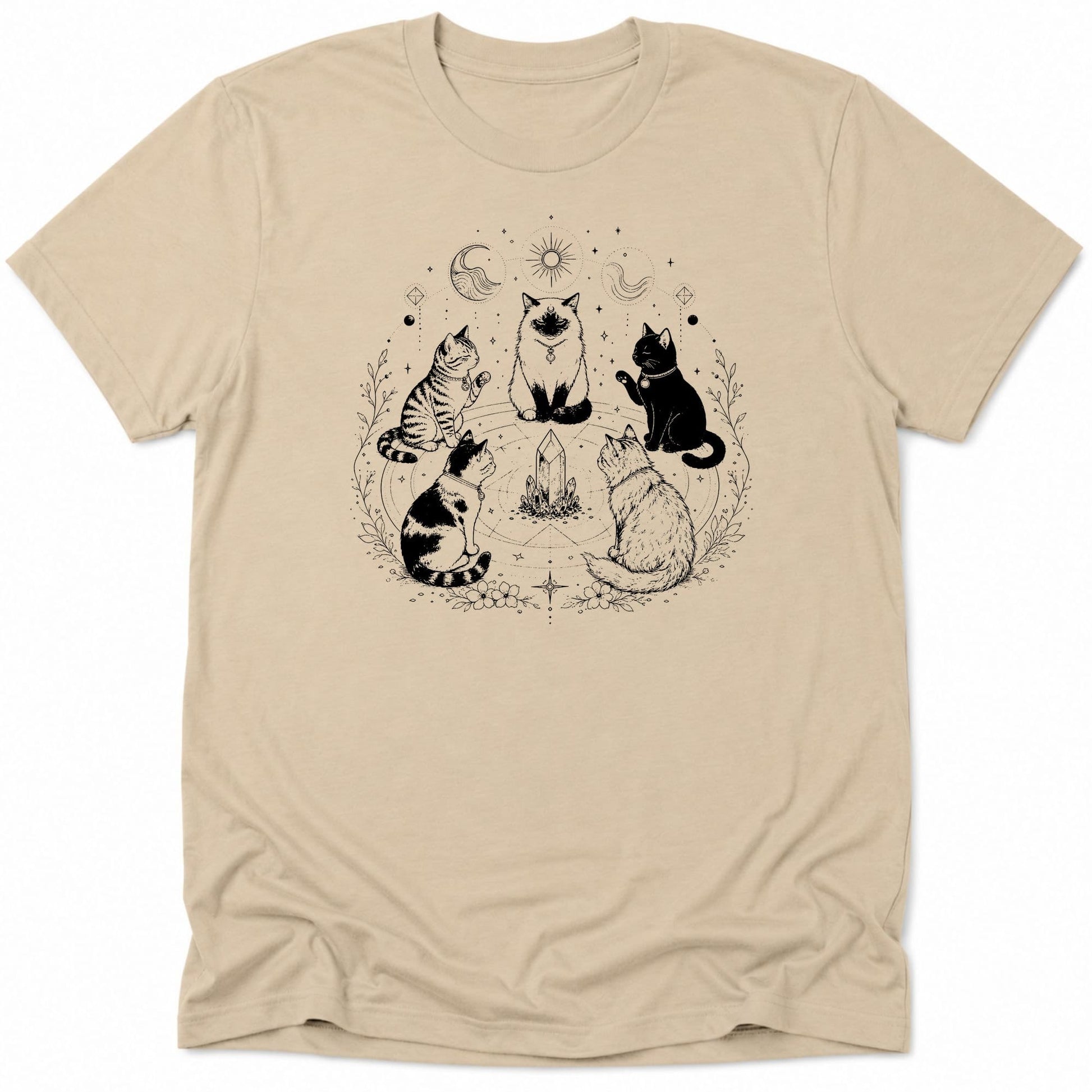 Purrvoyance Everyday Softstyle Tee Sand / S 29288811385359334263 T-Shirt