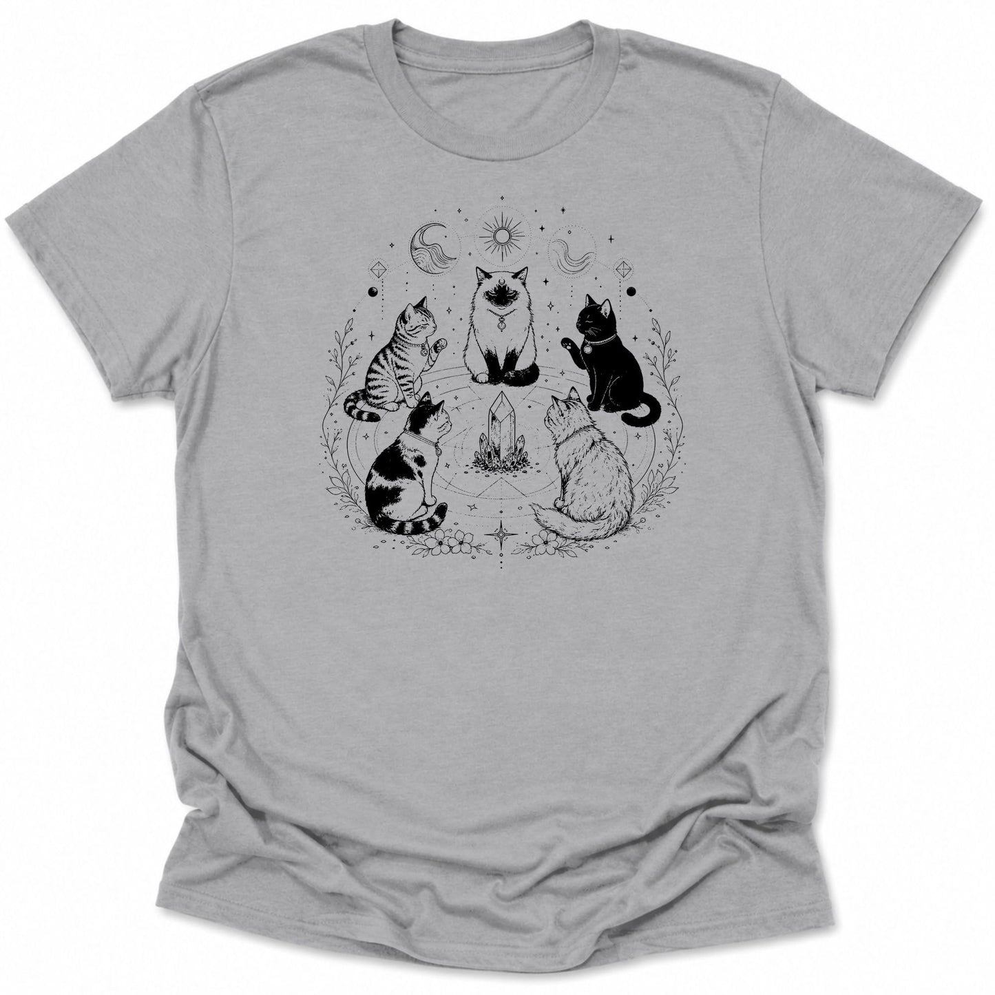 Purrvoyance Everyday Softstyle Tee Sport Grey / S 56585172777441900964 T-Shirt