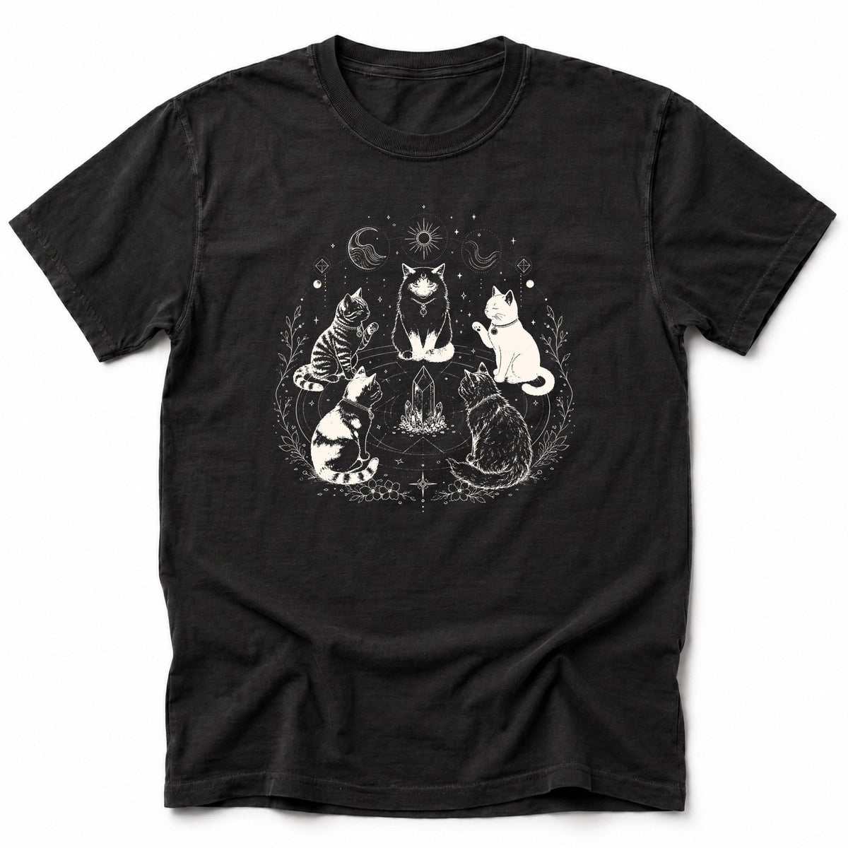 Purrvoyance T-Shirt Black / S 28365628253940570532 T-Shirt