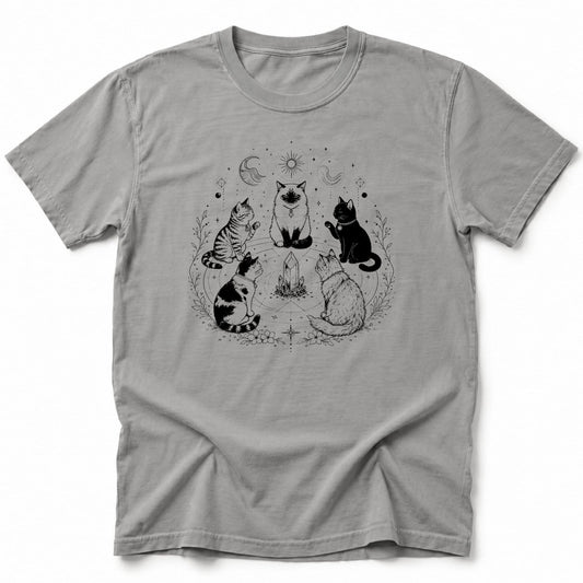 Purrvoyance T-Shirt Grey / S 13336339904383379313 T-Shirt