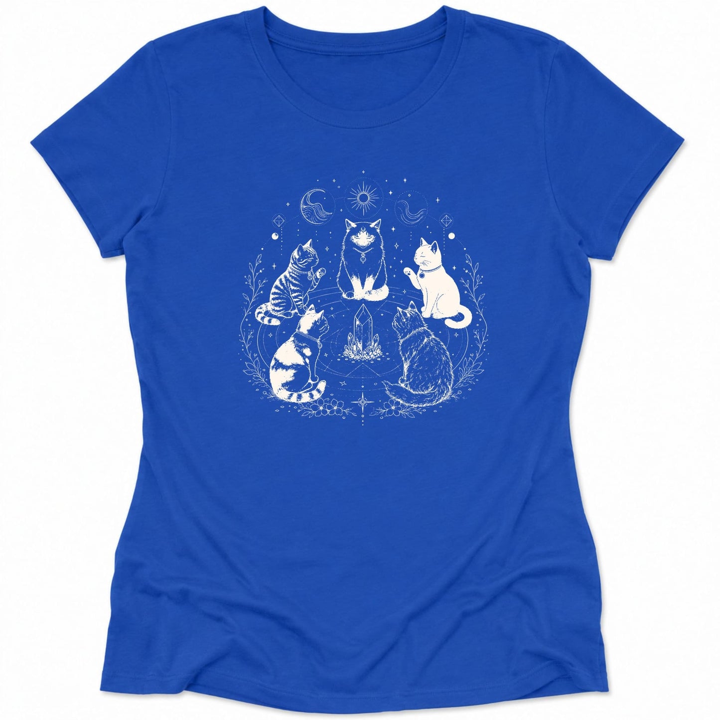 Purrvoyance Womens Tee S / True Royal 24736741370894254453 T-Shirt
