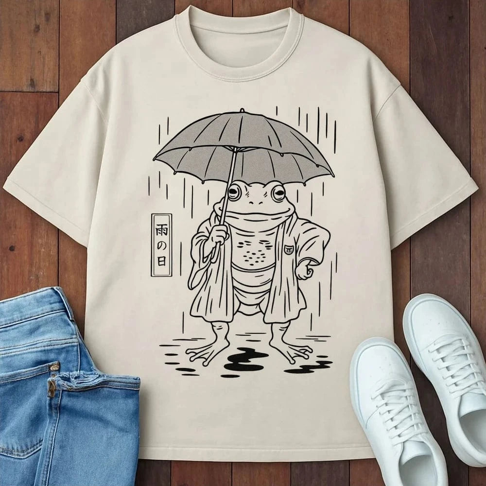 Rainy Day Ronin T-Shirt Ivory / S 29161348174239721477 T-Shirt