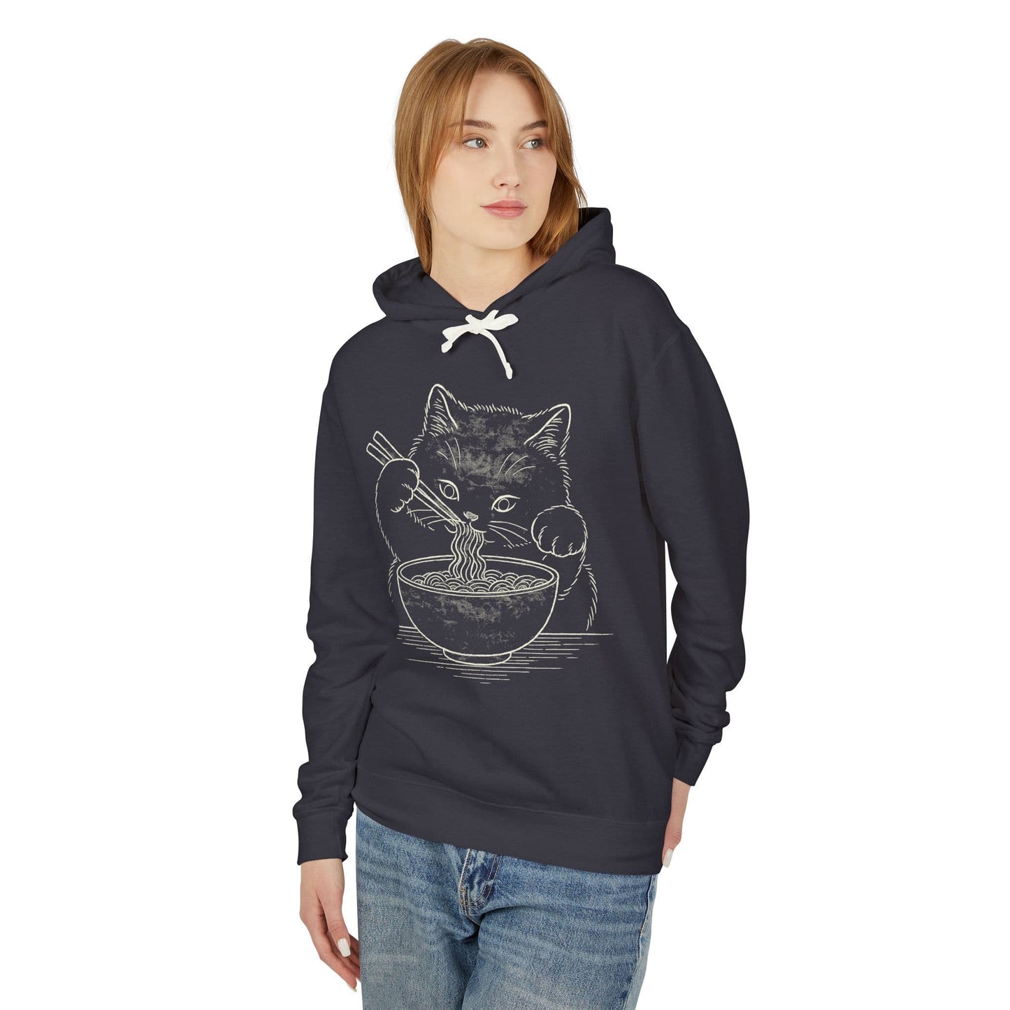 Ramen Meow Hoodie Hoodie